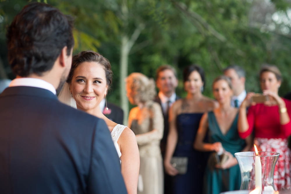 Using the Nikkor 85mm f 1.8 G to capture an intimate moment during wedding ceremony